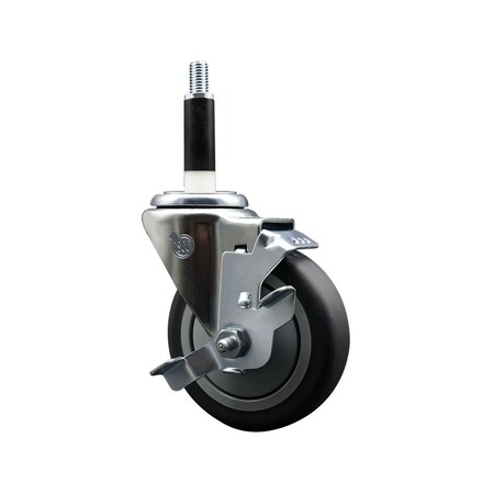 Service Caster AllPoints AP263378 263378 Replacement Caster with Brake ALL-SCC-EX20S414-TPRB-TLB-78